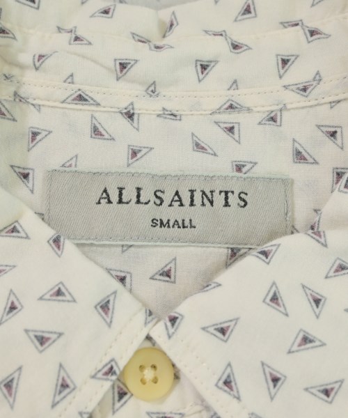 ALLSAINTS（オールセインツ）カジュアルシャツ 白 サイズ:S メンズ/2200727677013