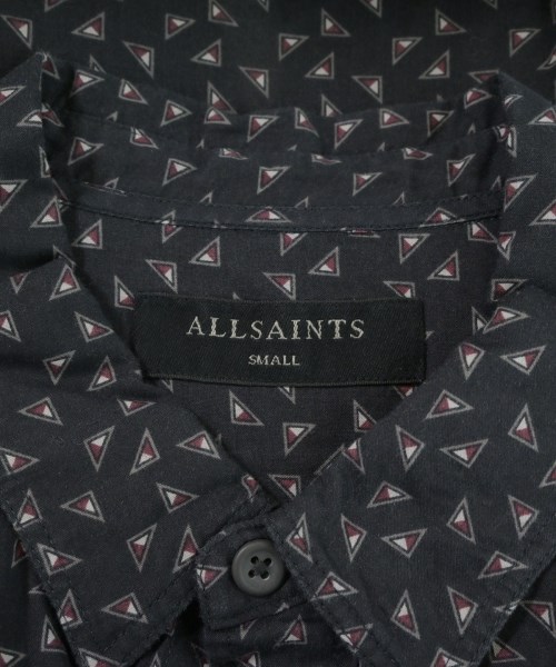 ALLSAINTS（オールセインツ）カジュアルシャツ 黒 サイズ:S メンズ/2200727677099