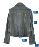 ALLSAINTS（オールセインツ）ライダース グレー サイズ:10(S位) レディース/2200635893017