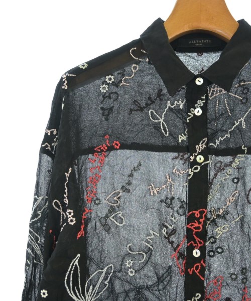 ALLSAINTS（オールセインツ）ブラウス 黒 サイズ:S レディース/2200622077055