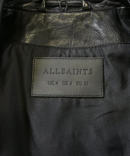 ALLSAINTS（オールセインツ）ライダース 黒 サイズ:4(L位) レディース/2200624715016