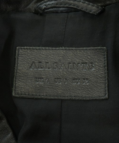 ALLSAINTS（オールセインツ）ライダース 黒 サイズ:32(XXS位) レディース/2200612349063