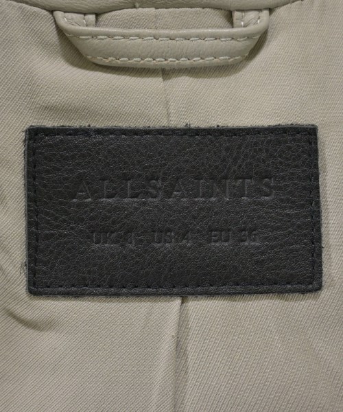 ALLSAINTS（オールセインツ）ライダース グレー サイズ:-(M位) レディース/2200611687111