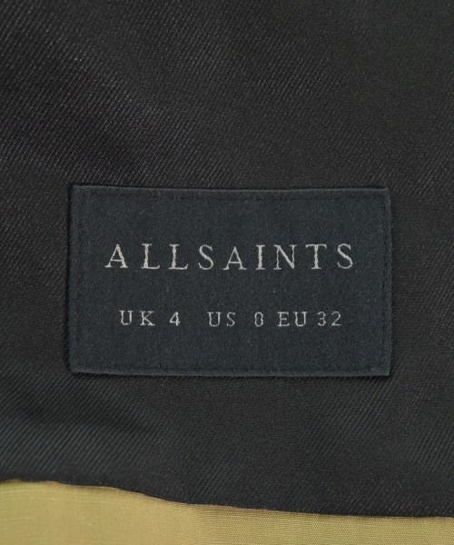 ALLSAINTS（オールセインツ）ベスト カーキ サイズ:4(XL位) レディース/2200615277011