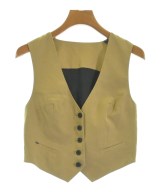 ALLSAINTS（オールセインツ）ベスト カーキ サイズ:4(XL位) レディース/2200615277011