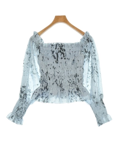 ALLSAINTS（オールセインツ）ブラウス 青 サイズ:6(XS位) レディース/2200612380028