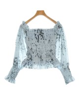 ALLSAINTS（オールセインツ）ブラウス 青 サイズ:6(XS位) レディース/2200612380028