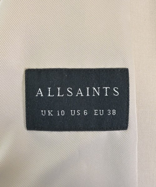 ALLSAINTS（オールセインツ）テーラードジャケット ベージュ サイズ:-(M位) レディース/2200677952024