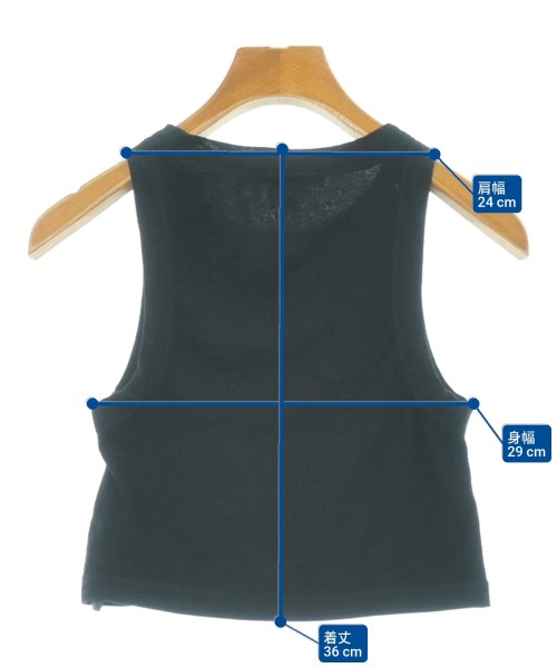 ALLSAINTS（オールセインツ）タンクトップ 黒 サイズ:160(S位) レディース/2200681624061