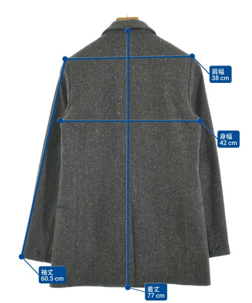 ALLSAINTS（オールセインツ）テーラードジャケット グレー サイズ:36(S位) レディース/2200682022071