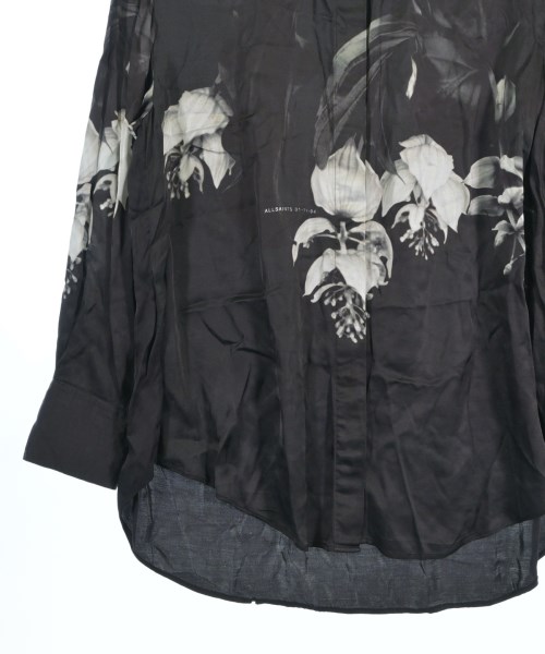 ALLSAINTS（オールセインツ）カジュアルシャツ 黒 サイズ:F レディース/2200690636116