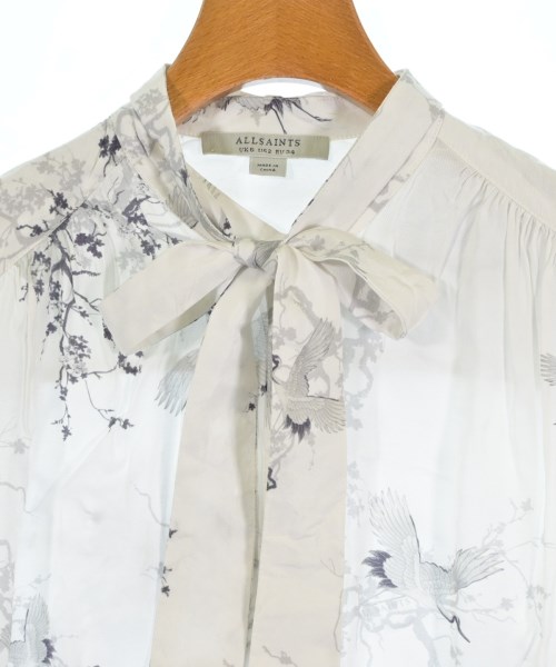 ALLSAINTS（オールセインツ）カジュアルシャツ 白 サイズ:-(L位) レディース/2200690636130