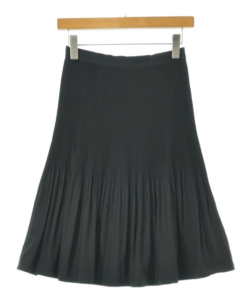 ALLSAINTS(オールセインツ)ひざ丈スカート 黒 サイズ:XS/2200694890033
