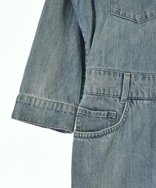 ALLSAINTS（オールセインツ）シャツワンピース 青 サイズ:M レディース/2200694377046