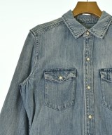 ALLSAINTS（オールセインツ）シャツワンピース 青 サイズ:M レディース/2200694377046