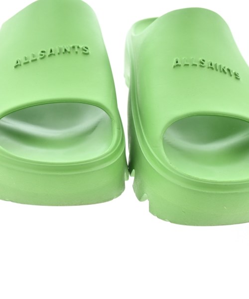 ALLSAINTS（オールセインツ）サンダル 緑 サイズ:EU38(24.5cm位) レディース/2200694377190