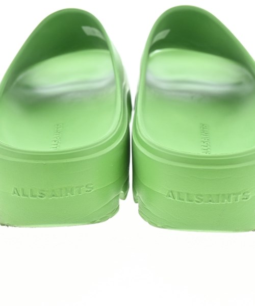ALLSAINTS（オールセインツ）サンダル 緑 サイズ:EU38(24.5cm位) レディース/2200694377190