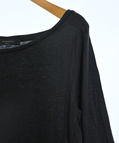 ALLSAINTS（オールセインツ）Tシャツ・カットソー 黒 サイズ:S レディース/2200711236042