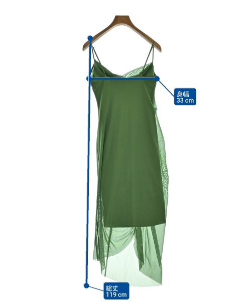 ALLSAINTS（オールセインツ）ワンピース 緑 サイズ:-(M位) レディース/2200714512235
