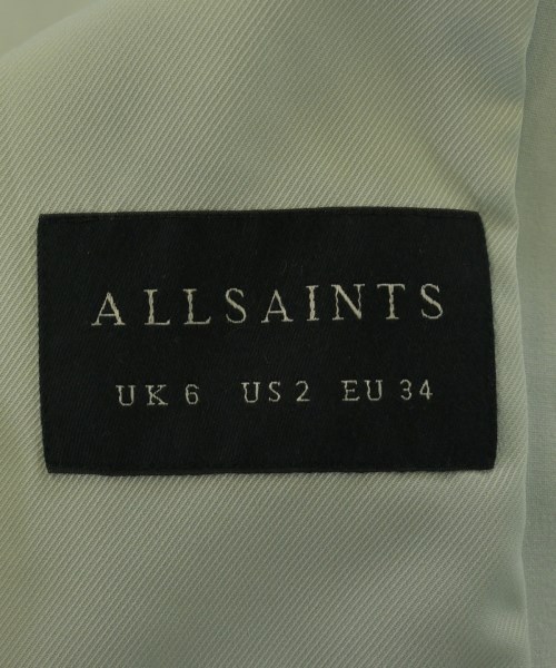 ALLSAINTS（オールセインツ）カジュアルジャケット 青 サイズ:34(XS位) レディース/2200719111013