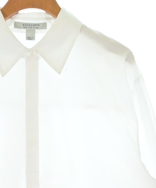 ALLSAINTS（オールセインツ）カジュアルシャツ 白 サイズ:F レディース/2200715974049