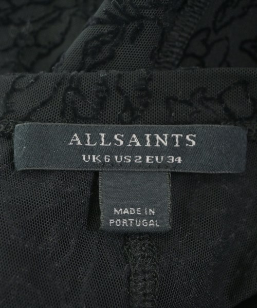 ALLSAINTS（オールセインツ）カジュアルシャツ 黒 サイズ:S レディース/2200644987073
