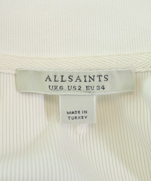 ALLSAINTS（オールセインツ）Tシャツ・カットソー 白 サイズ:S レディース/2200644987097