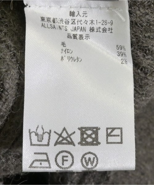 ALLSAINTS（オールセインツ）ニット・セーター カーキ サイズ:-(XS位) レディース/2200642038029