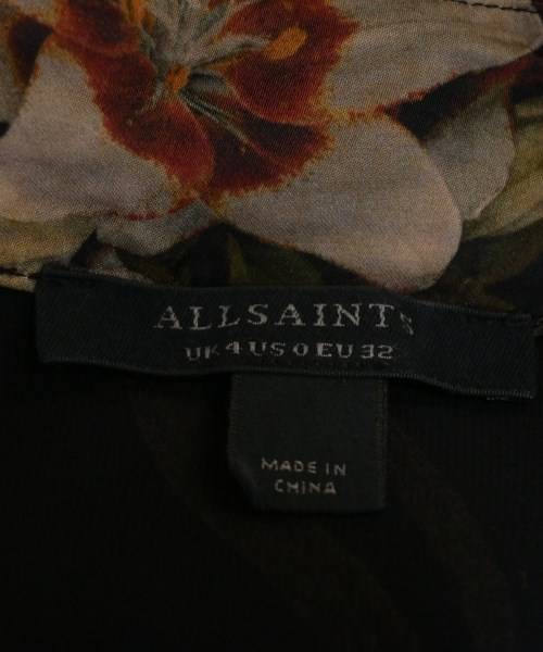 ALLSAINTS（オールセインツ）カジュアルシャツ 黒 サイズ:F レディース/2200642038050