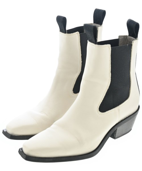 ALLSAINTS(オールセインツ)ブーツ 白 サイズ:EU37(23.5cm位)/2200642038111