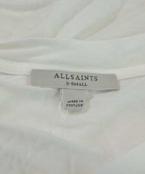 ALLSAINTS（オールセインツ）Tシャツ・カットソー 白 サイズ:XS レディース/2200646841083