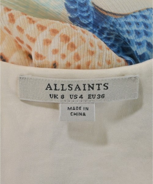 ALLSAINTS（オールセインツ）ワンピース 白 サイズ:8(S位) レディース/2200704074026