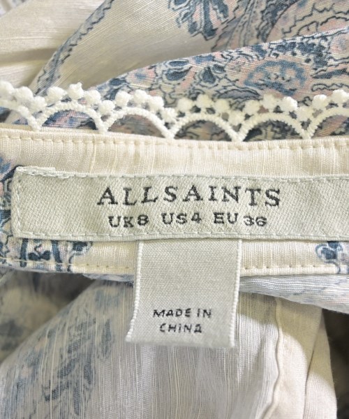 ALLSAINTS（オールセインツ）シャツワンピース 白 サイズ:36(S位) レディース/2200702824234