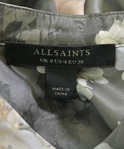 ALLSAINTS（オールセインツ）カジュアルシャツ グレー サイズ:36(S位) レディース/2200708744031