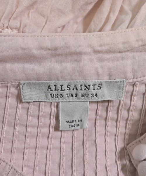 ALLSAINTS（オールセインツ）カジュアルシャツ ピンク サイズ:F レディース/2200668343022