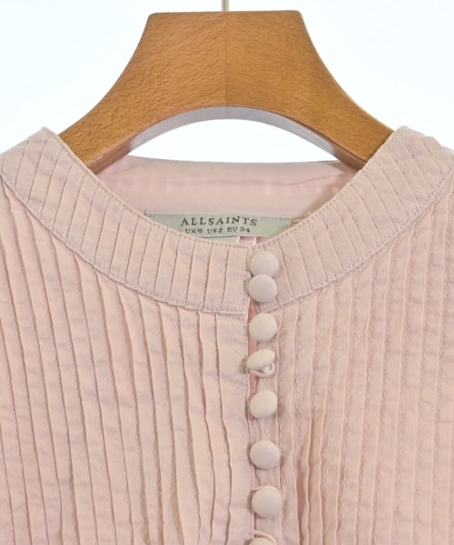 ALLSAINTS（オールセインツ）カジュアルシャツ ピンク サイズ:F レディース/2200668343022