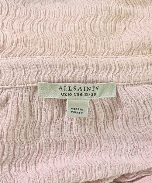 ALLSAINTS（オールセインツ）カジュアルシャツ ピンク サイズ:38(M位) レディース/2200718699017