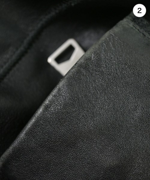 ALLSAINTS（オールセインツ）ライダース 黒 サイズ:34(XS位) レディース/2200727691019