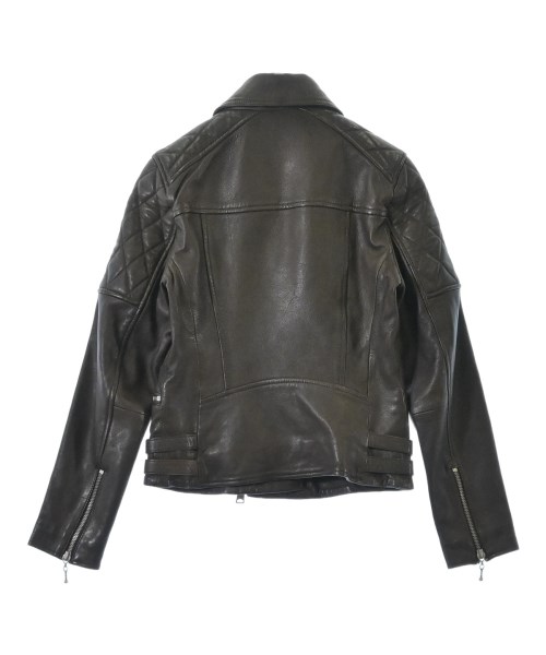 ALLSAINTS（オールセインツ）ライダース 茶 サイズ:4(XS位) レディース/2200682756013