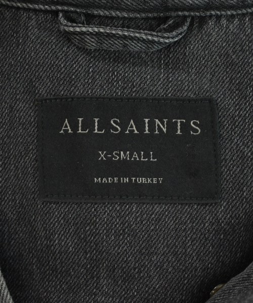 ALLSAINTS（オールセインツ）デニムジャケット 黒 サイズ:XS レディース/2200680043016