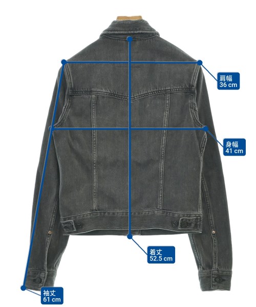 ALLSAINTS（オールセインツ）デニムジャケット 黒 サイズ:XS レディース/2200680043016