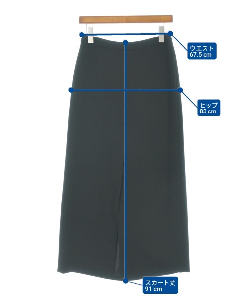 HARDY NOIR（アルディーノアール）ロング・マキシ丈スカート 黒 サイズ:38(M位) レディース/2200655713067