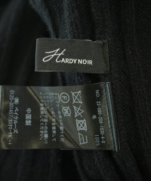 HARDY NOIR（アルディーノアール）ニット・セーター 黒 サイズ:F レディース/2200660112091
