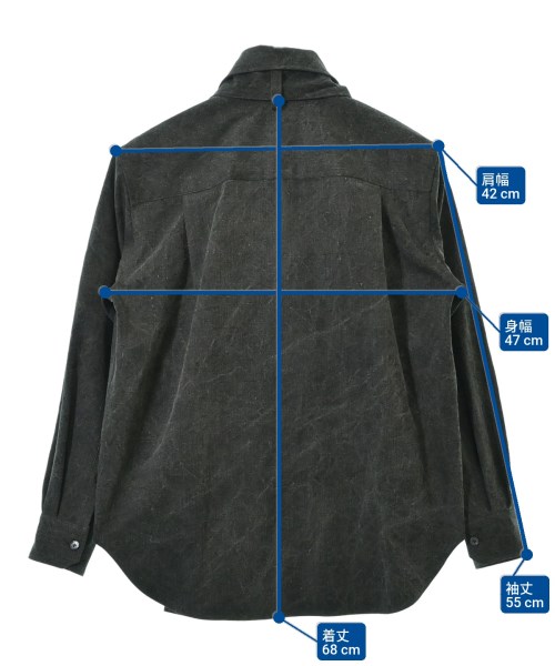 HARDY NOIR（アルディーノアール）カジュアルシャツ グレー サイズ:F レディース/2200657969080