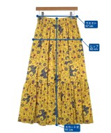 styling/（スタイリング）ロング・マキシ丈スカート 黄 サイズ:1(S位) レディース/2200635155122