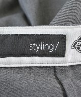 styling/（スタイリング）スラックス グレー サイズ:1(S位) レディース/2200636572195