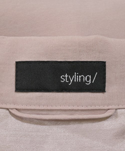 styling/（スタイリング）テーラードジャケット ピンク サイズ:1(S位) レディース/2200615285085