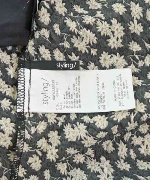 styling/（スタイリング）ワンピース 黒 サイズ:1(S位) レディース/2200617384021