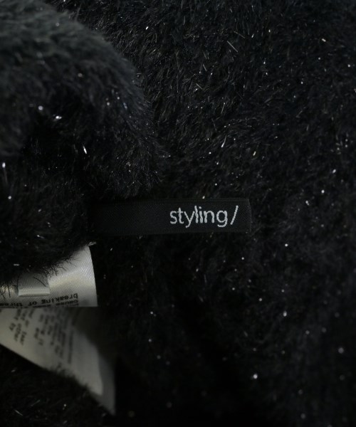 styling/（スタイリング）ニット・セーター 黒 サイズ:ONE レディース/2200617384076