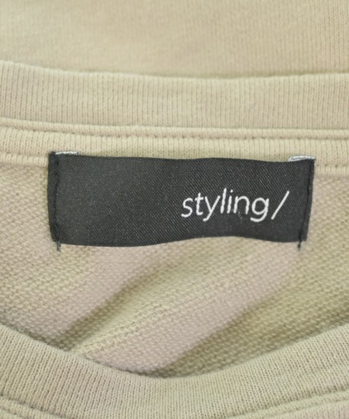 styling/（スタイリング）Tシャツ・カットソー ベージュ サイズ:ONE レディース/2200619891114